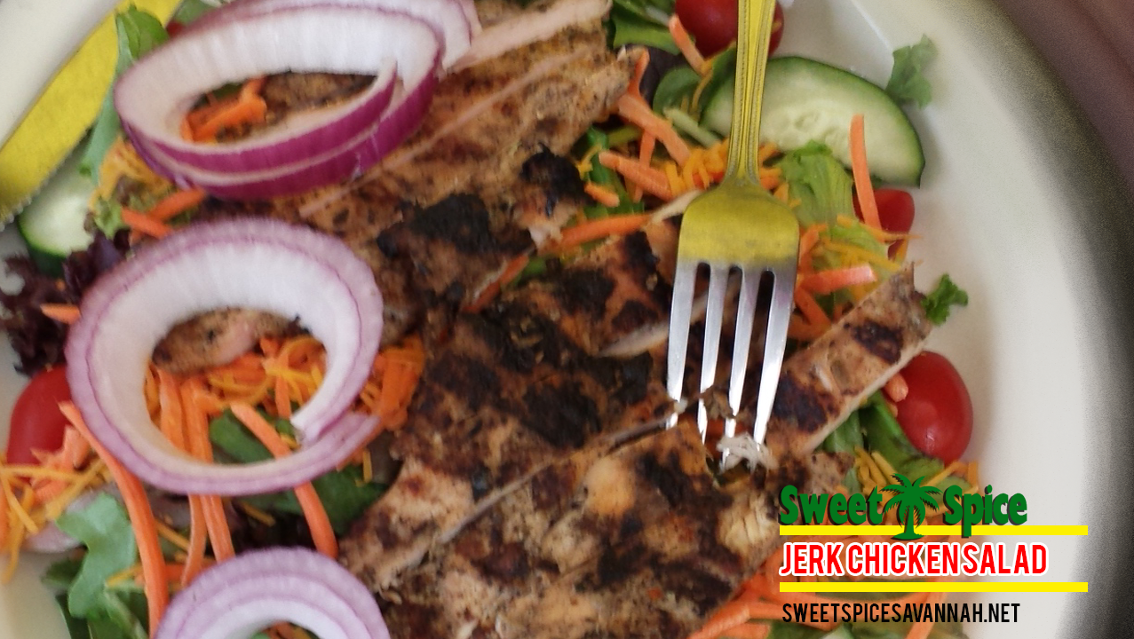 Jerk Chicken at Sweet Spice Restaurant Savannah
